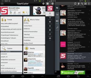 tweetcaster ui