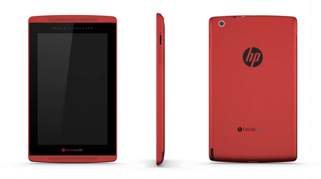 Ilustasi HP Slate 7 Beats