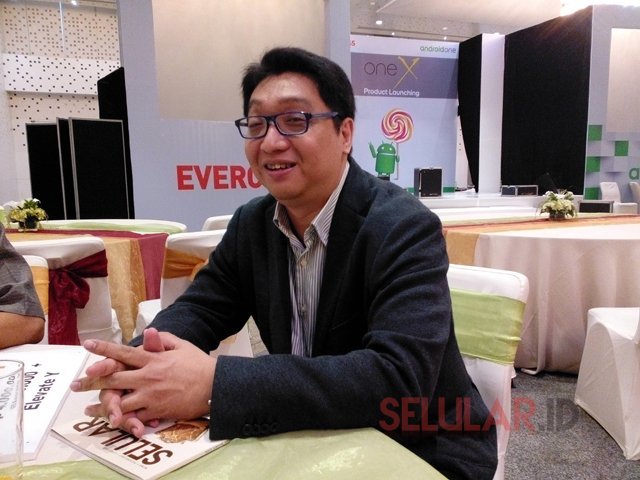 Janto Djojo, Chief Marketing Officer Evercoss. (foto: Choi/Selular.ID)