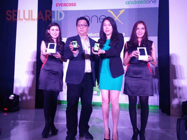 Peluncuran Evercoss One X berbasis Android One (Foto: Nisa/Selular.ID)