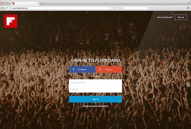 Flipboard web