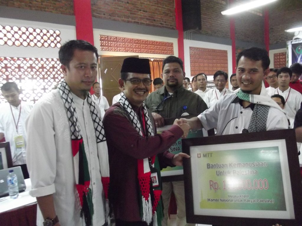 Bantuan utk Palestina Rp 111 juta rev