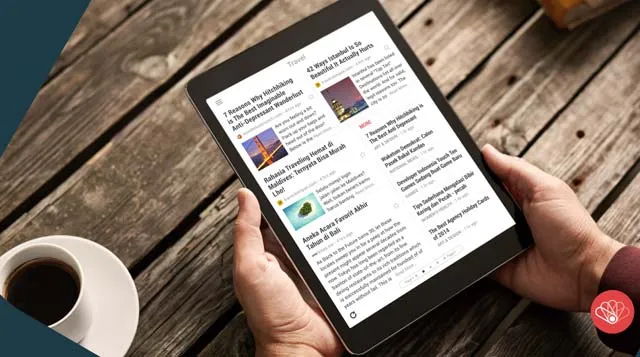 Ilustrasi Kurio versi tablet