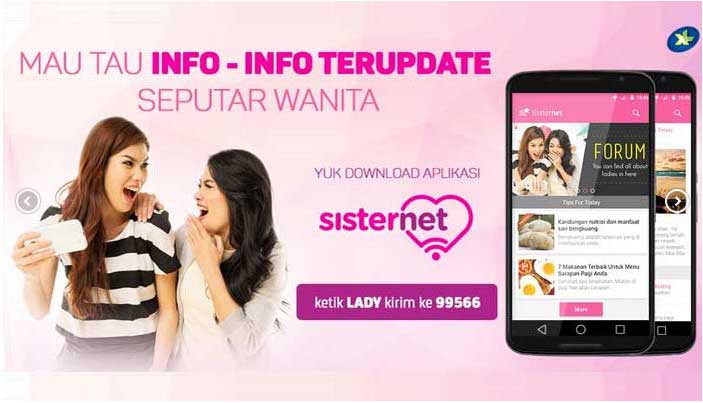 Ilustrasi situs Sisternet