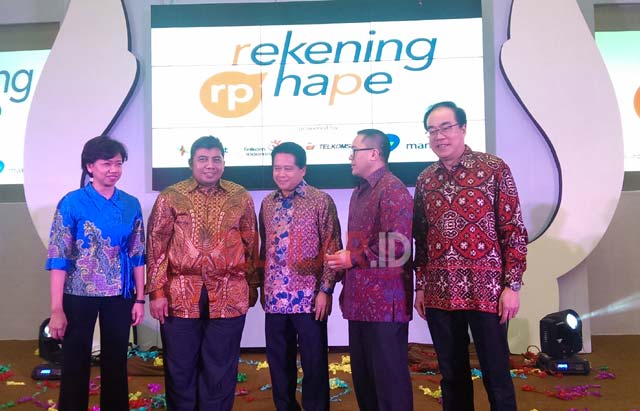 Peluncuran Rekening Hape (Foto: Edi/Selular.ID)