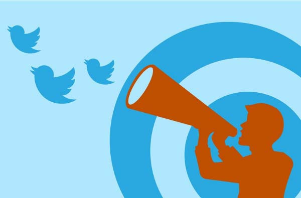 Ilustrasi Twitter Advertising