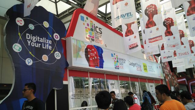 Loket penjualan karcis masuk ICS 2015 (foto: choiru-Selular)