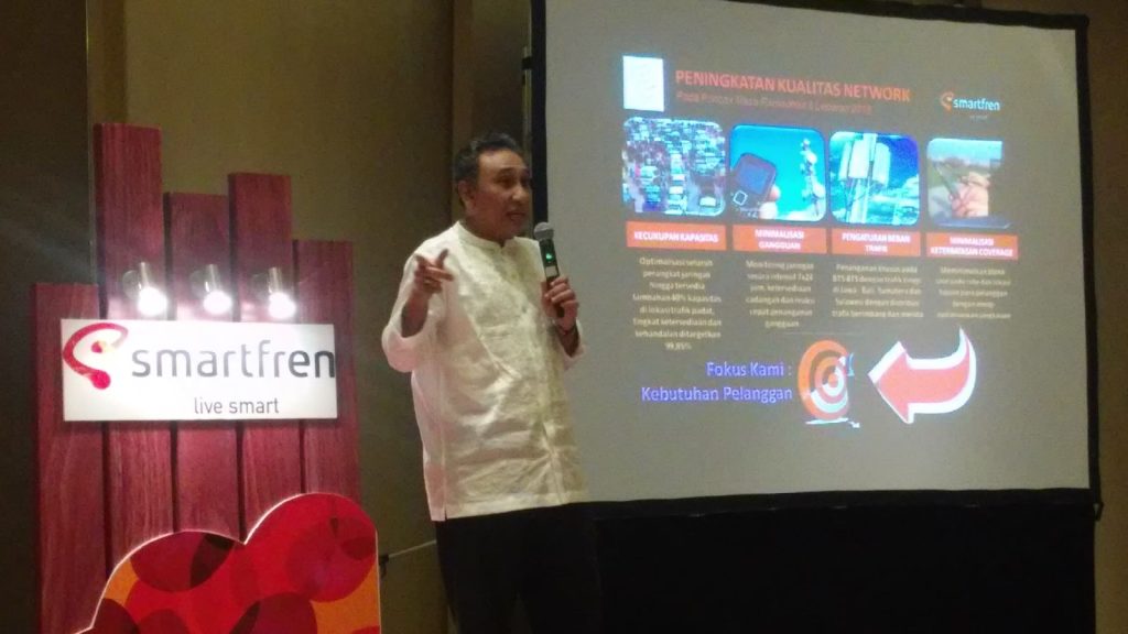 Munir Syahda Prabowo, VP Network Smartfren Telecom (Foto: Nisa/ Selular.ID)
