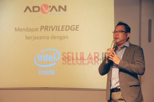 Tjandra Lianto, Marketing Director Advan (Foto: Samin/Selular)