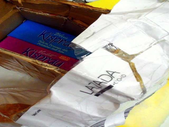 Lazada salah kirim barang