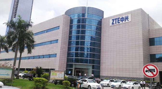 Kantor pusat ZTE di Shenzen, China, seluas lebih dari dua kilometer persegi