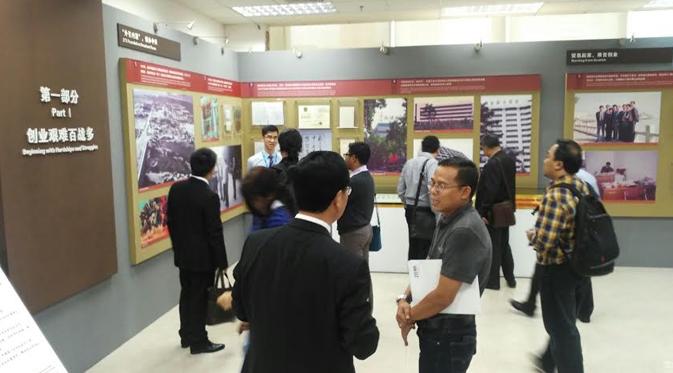 Museum ZTE, menampilkan dokumentasi lengkap pencapaian ZTE di industri telekomunkasi