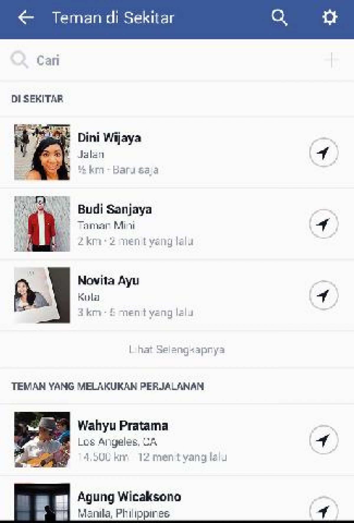 Facebook Hadirkan Nearby Friends Di Indonesia Mudahkan Teman Untuk Bertemu Selular Id