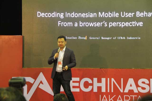 Jonathan Zhong, General Manager dari operasional UCWeb di Indonesia (12/11/2015)