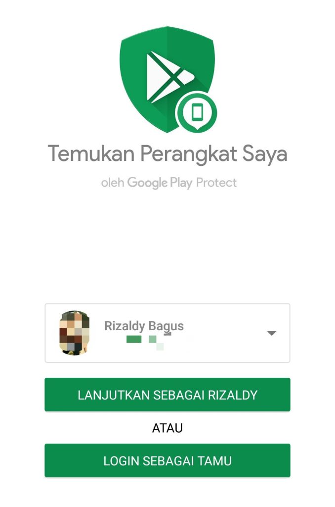 tutorial menemukan android hilang