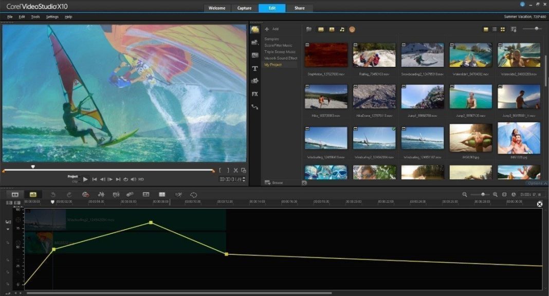 aplikasi edit video pc