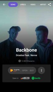 Aplikasi untuk menemukan judul lagu