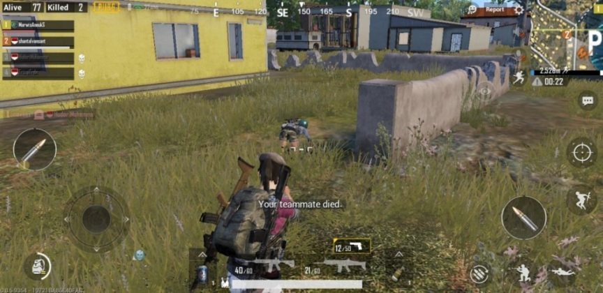 Bermain game PUBG di Samsung Galaxy A6 Plus