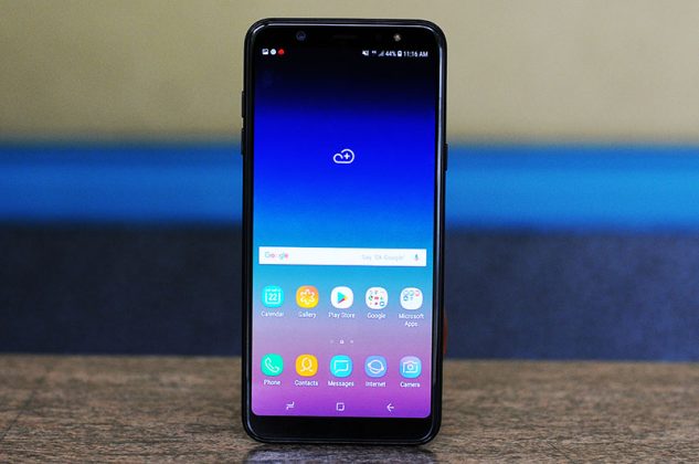 Bagian Depan Samsung Galaxy A6 Plus