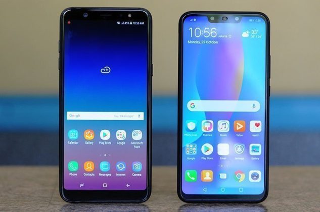 Huawei Nova 3i VS Samsung Galaxy A6 Plus