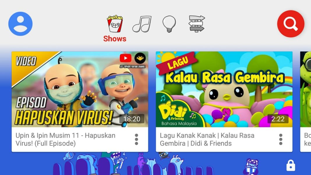 Youtube Kids Tak Lagi Tersedia di Smart TV