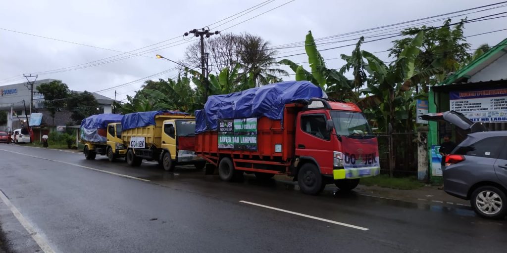 Gojek Peduli Tsunami Banten dan Lampun