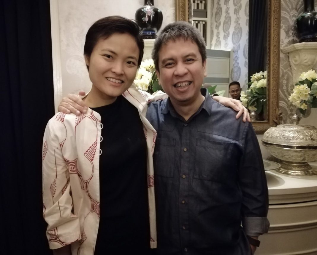 Ridzki Kramadibrata, Managing Director Grab Indonesia dan Co-Founder Grab, Hooi Ling Tan