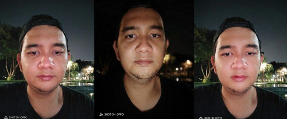 Selfie Low Light Oppo A7