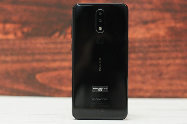 Bagian belakang Nokia 5.1 Plus