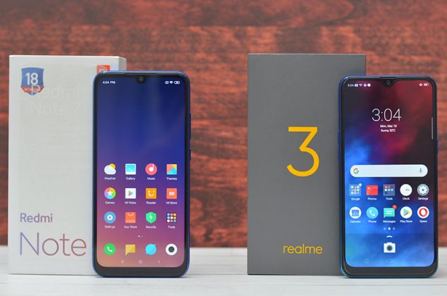 Redmi Note 7 vs Realme 3