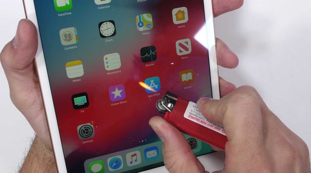 iPad Mini 2019 dibakar