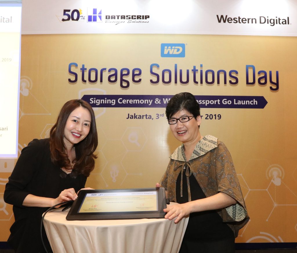 Datascrip Menjadi Authorized Distributor WD dan SanDisk