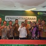 Penantdatanganan MOU Telkomsel dan Pegadean 2