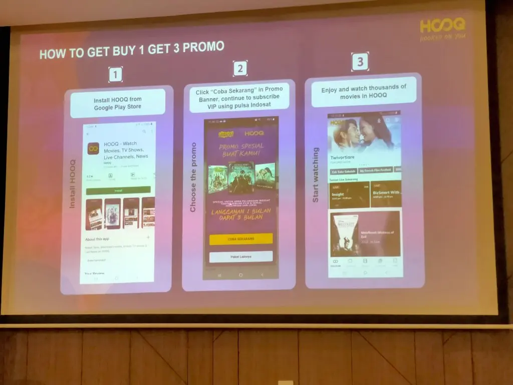 Cara Akses Penawaran Hooq