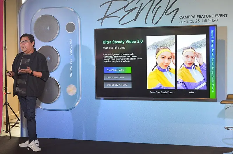fitur kamera Reno4