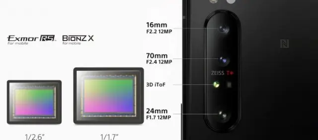 Sony Xperia 5 II, Kamera Sony Xperia