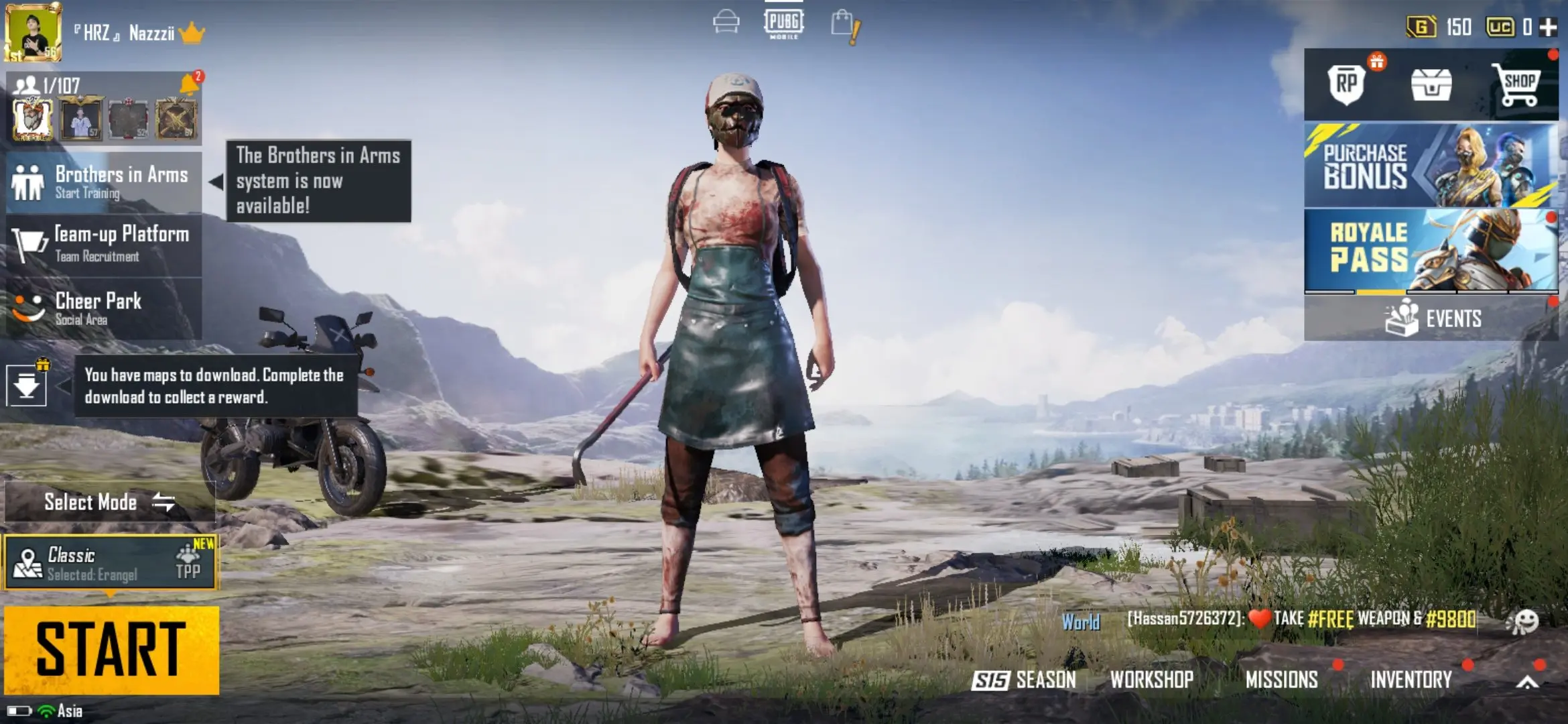 cara mabar PUBG Mobile bareng Blackpink