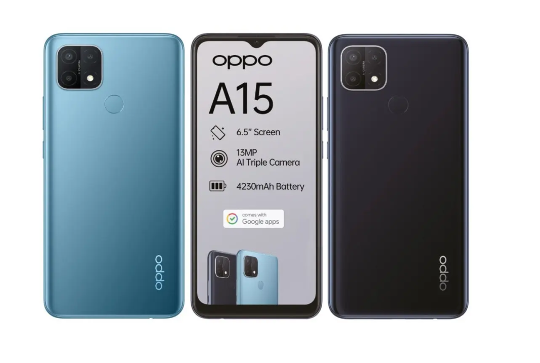 Oppo A15, Smartphone triple camera oppo