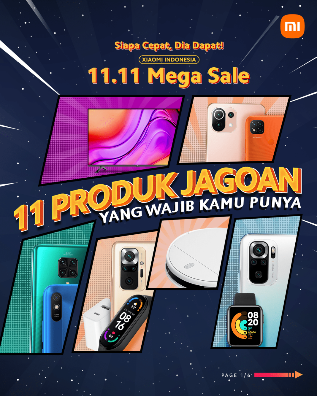 Xiaomi Tawarkan harga menarik untuk merayakan Harbolnas 11.11 