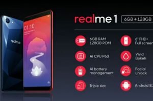 smartphone realme pertama