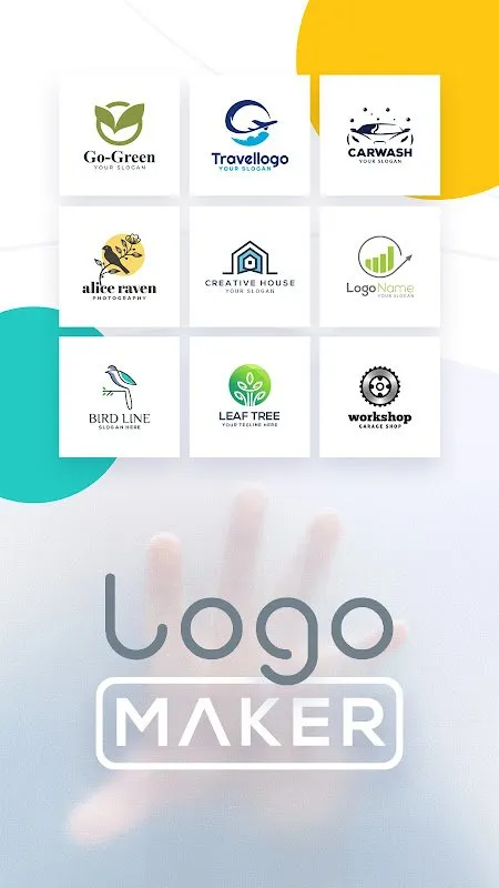 Aplikasi membuat logo Logo Maker - Mobi App.