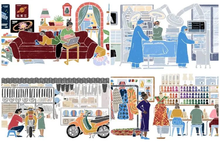 Google Doodle 8 Maret 2022