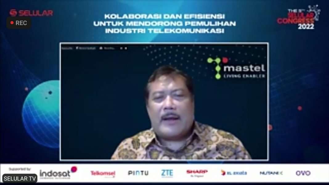 Sarwoto Atmosutarno Ketua Umum Masyarakat Telematika Indonesia (MASTEL)