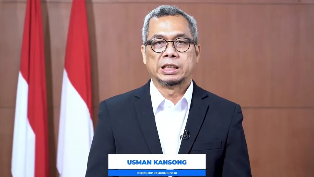 Dirjen Informasi dan Komunikasi Publik (IKP) Kementerian Komunikasi dan Informatika (Kominfo), Usman Kansong.