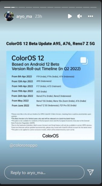ColorOS12