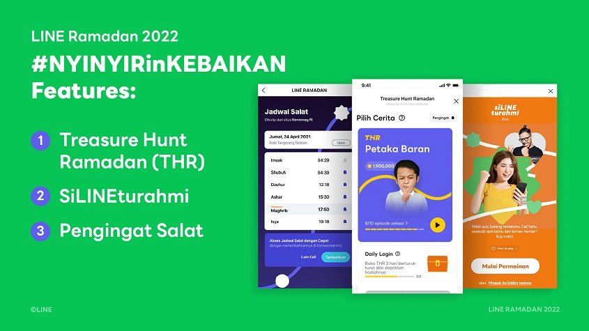 Nyinyirin Kebaikan Line Sapa Ramadan Dengan Dua Fitur Baru