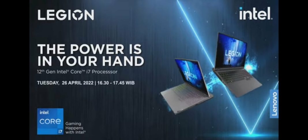 Launching Legion 5i & 5i Pro dikanal youtube Lenovo ID