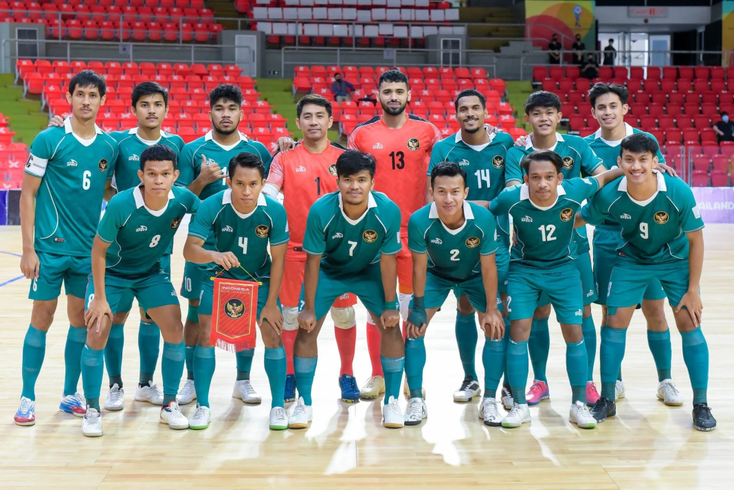 Tim Futsal Indonesia di Piala AFF Futsal 2022 (TWITTER @timnasfutsalIDN).