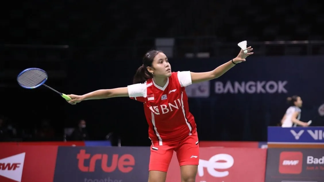 Pemain tunggal putri Indonesia di Piala Uber 2022 Bilqis Prasista (HUMAS PBSI)