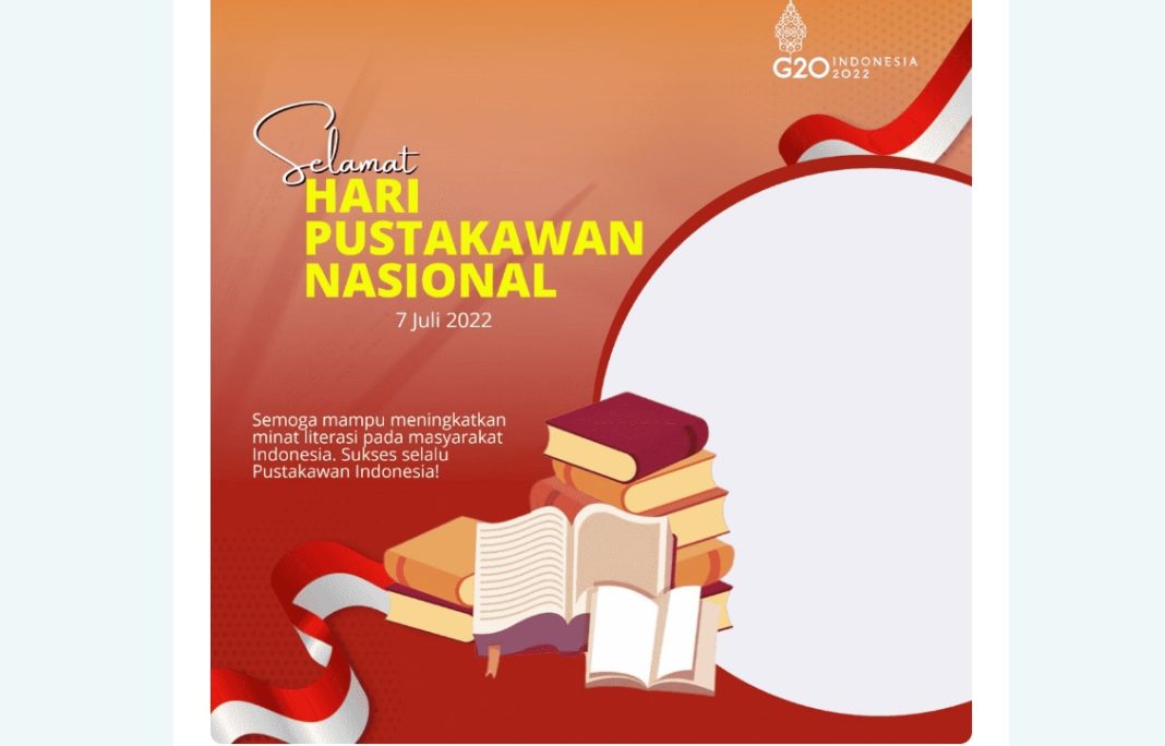 Twibbon Hari Pustakawan Nasional